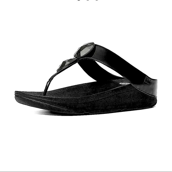 Fitflop Shoes - SALE 12h Fliptop Pierra Jewel Toe Post Platform